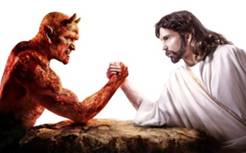 Kết quả hình ảnh cho satan vs lucifer